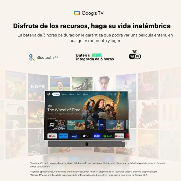 Metz 24MPE7000Z Televisor Portátil 24 pulgadas Full HD Smart Google TV